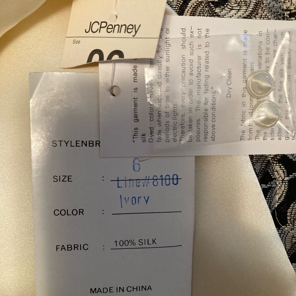 Spenser Jeremy Ivory Silk Tunic Bohemian - Picture 3 of 8